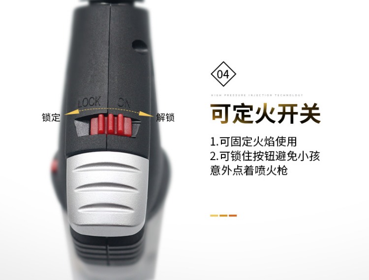 Gió quý tộc nhẹ hơn sáng tạo bơm lửa đánh lửa moxib phỏng súng phun xì gà nướng đuốc nhiệt độ cao thoáng khí bật lửa bic
