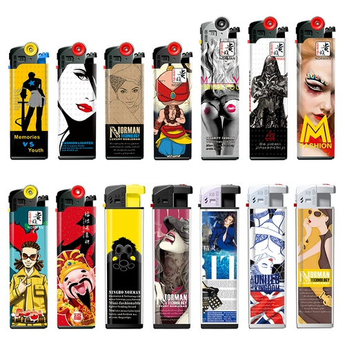 Одноразовая ветрозащитная модная креативная зажигалка