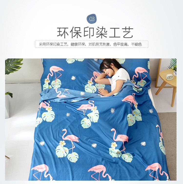 Cầm tay chống Tipi người lớn bụi bông chăn để đi du lịch khắp các túi ngủ ra bẩn khách sạn bông Four Seasons Travel - Túi ngủ túi ngủ cho be 10 tuổi