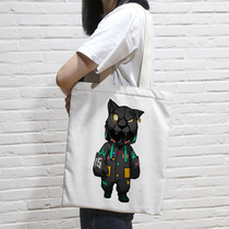 Bo Jun Yixiao peripheral Wang Yixiao war should aid one shoulder canvas bag to figure custom made with the same strap