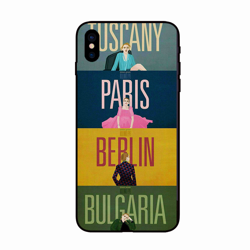 Killing Eve kills Ive perimeter with phone protection shell Custom iphonexs6 7 8P Huawei Xiaomi 8