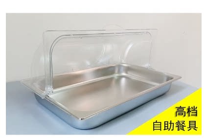 Stainless steel buffet plate cover bread fruit cake dish cover food tasting display plate cover plastic transparent flip cover