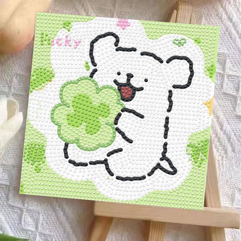 Diamond New Style Anime Girl Line Drawing Puppy Framed Cartoon Cute Stickers Children's Handmade Framed DIY Toys Diamond New Style Anime Girl Line Drawing Puppy Framed Cartoon Cute Stickers Children's Handmade Framed DIY Toys