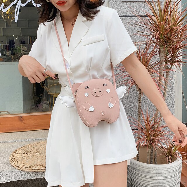 Handmade Bag DIY Material Bag Douyin New Mini Pig Bag for Girlfriend Self-Made Gift Woven Bag