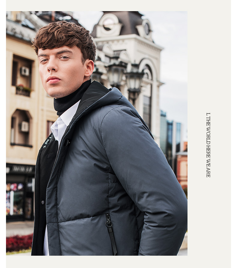 Blouson homme QZHIHE    en Polyester - Ref 3122990 Image 12