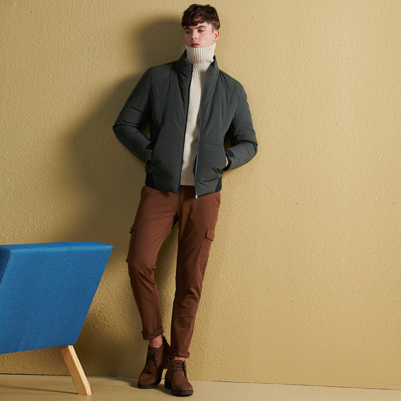 Blouson homme QZHIHE    en Nylon - Ref 3121829 Image 3