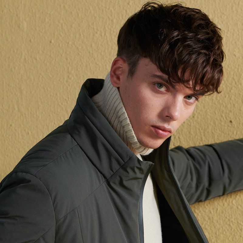 Blouson homme QZHIHE    en Nylon - Ref 3121829 Image 4