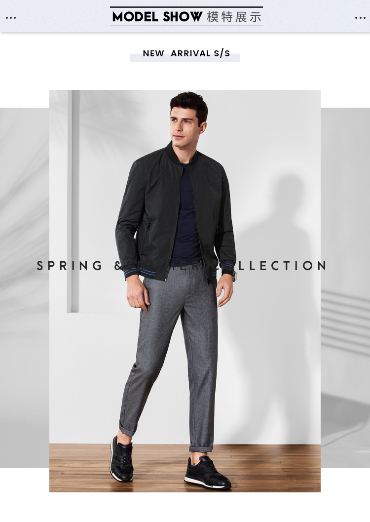 Blouson homme QZHIHE    manches longues en Polyester - Ref 3116628 Image 19