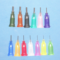 Dispensing needle Plastic seat screw Stainless steel needle Dispensing machine needle Short needle screw 1 4 (6 3mm)needle