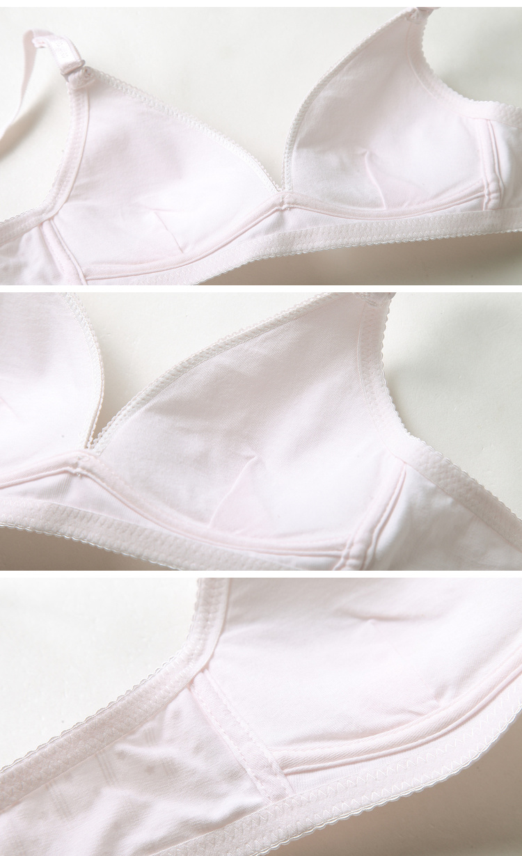 Juli Nữ B Cup Tam giác Bra Không vòng thép Ánh sáng cô gái sinh viên đồ lót 385275 đồ lót phụ nữ