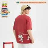 [Toy Story Joint] Sanfu 2026 Летняя мужская весенняя короткая футболка с собакой Heavy Dog 523790