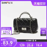 三福 Ретро сумка через плечо, цепь, коллекция 2023, в стиле Шанель