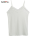 Sanfu nữ mùa xuân phụ nữ vest ren ngọt ngào dây đeo cổ chữ V bên trong top đáy vest 419.628. 