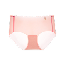 Sanfu Womens Low Waist Non-Pinching Underwear Highly Elastic Lightweight Breathable Traceless Small Flower Half Boxer Briefs for Women 480036