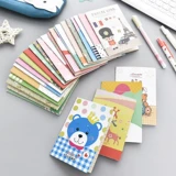 Карманный свежий блокнот для школьников, ноутбук, милая книга, маленькие портативные канцтовары, подарок на день рождения