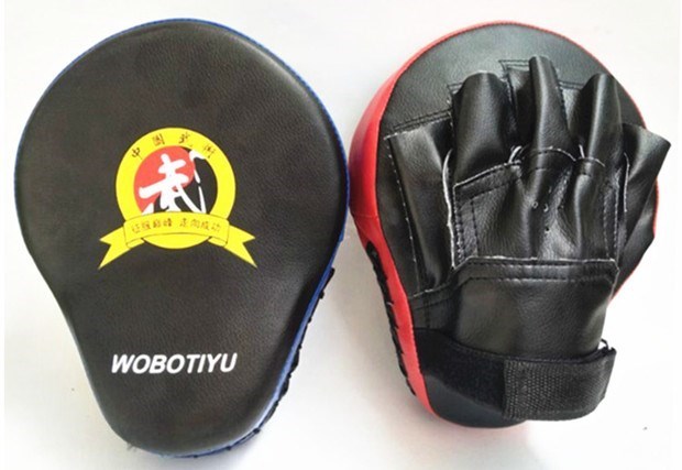 Taekwondo chân mục tiêu tay đòn sparring cặp mục tiêu đào tạo võ sĩ võ sĩ võ sĩ cha mẹ trẻ em chiến đấu găng tay twins