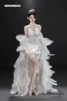 63 карата 𫔭рубашка + внутренние носки и ожерелье из носков