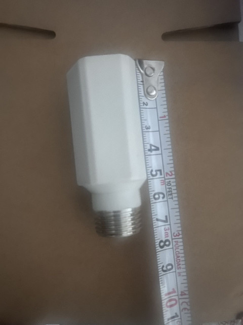 Macro D50-Dt1 Le Electric Water Heater Long Head Joint Anti-Electricity Wall Inlet and Outlet Interface 4 Points Long 7cm