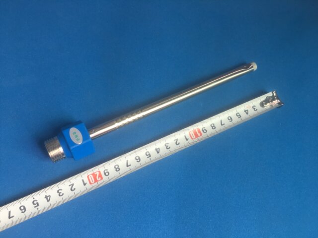 Zhongshan Smith Dszfr-50 Electric Water Heater with Built-In Anti-Electricity Barrier, Red and Blue Hot and Cold Water Inlet and Outlet Pipes