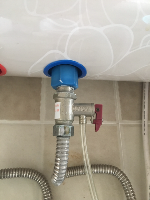 Asbeston Dszf-By7-35D Electric Water Heater Micro Anti-Electricity Wall Red and Blue Connector Original Accessories Universal