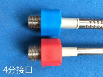 Weber F16C-60 Electric Water Heater Accessories Include Built-In Anti-Electricity Barrier, Red Outlet Pipe, Blue Cold Water Pipe