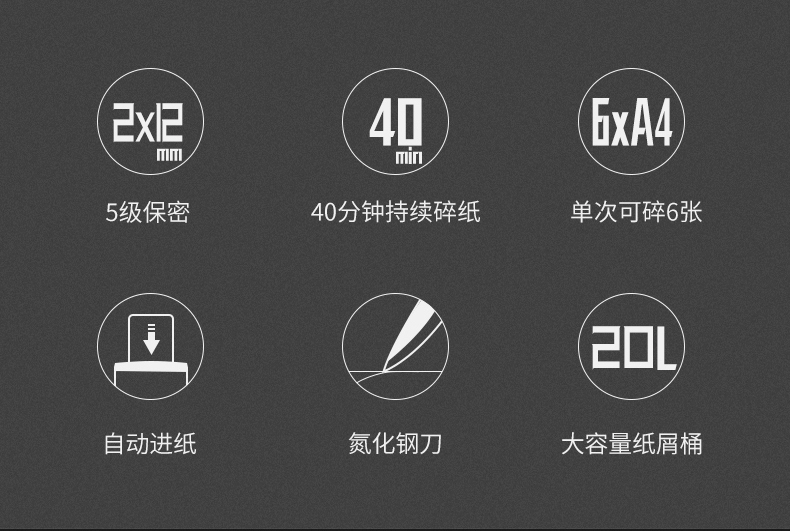 Máy hủy tài liệu hiệu quả 9912 văn phòng thương mại điện câm tập tin năng lượng cao Máy hủy tài liệu thương mại tự động nạp giấy 5 cấp giấy thải giấy 2 * 12 mm hóa đơn miễn phí - Máy hủy tài liệu may huy giay