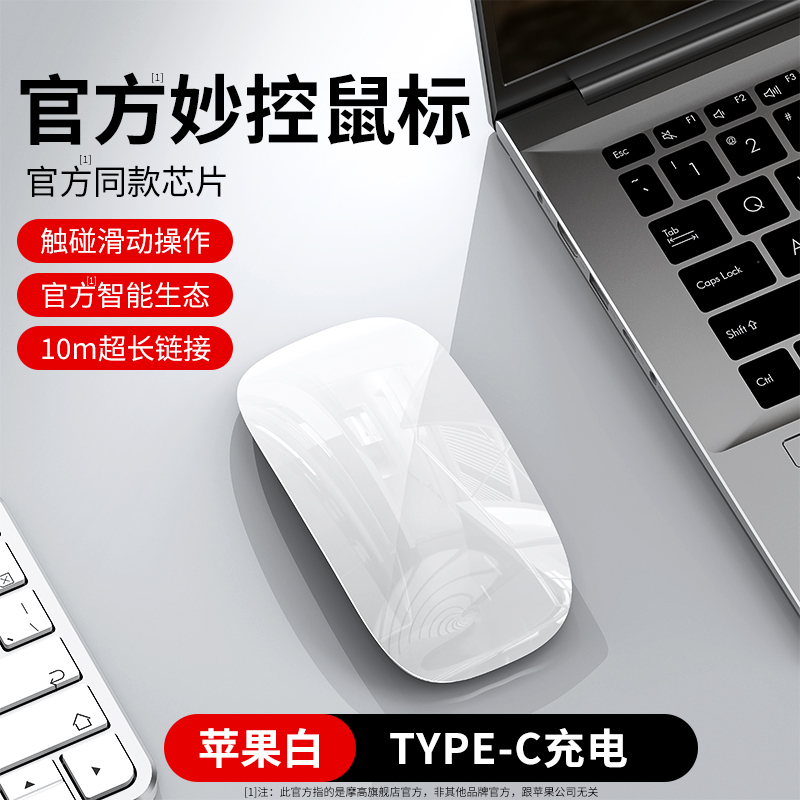 [Official Same Model] Suitable for Apple Wireless Bluetooth Mouse, Macbookpro, Apple Air Laptop