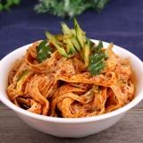 Отправить 5 пакетов с едой, Niugo niu Nun Noodles 280g*5 мешков Shaanxi Specialty Food Snacks для фаст -фуда Холодные пряные полоски