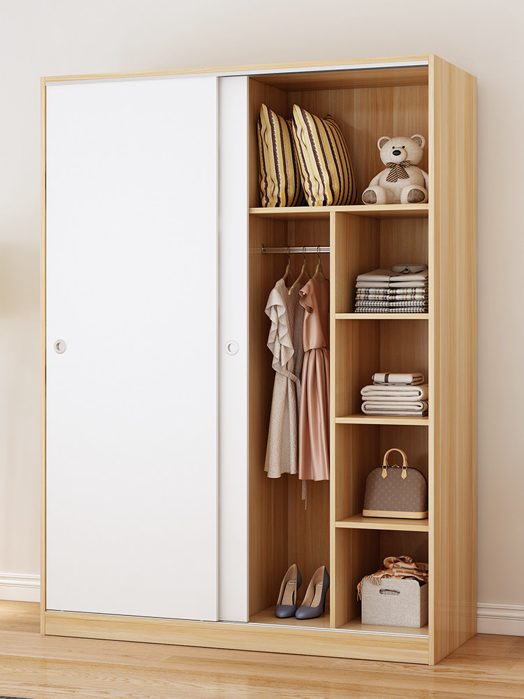 One Mi Two-door Wardrobe 1 2m Width 120 Hyundai 1 m 2 Jane about 1 6 Easy 80cm Long 1 4 Two doors