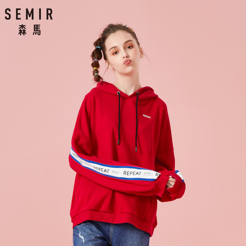 Sweatshirt femme SEMIR   en Coton - Ref 3216183 Image 3