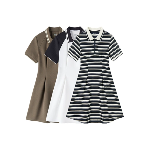 Semir, платье, приталенный ретро корсет, летняя мини-юбка, спортивная юбка, воротник поло