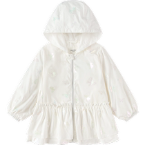 森马童装儿童外套2024年新款女童甜美大方连帽上衣时尚洋气春装