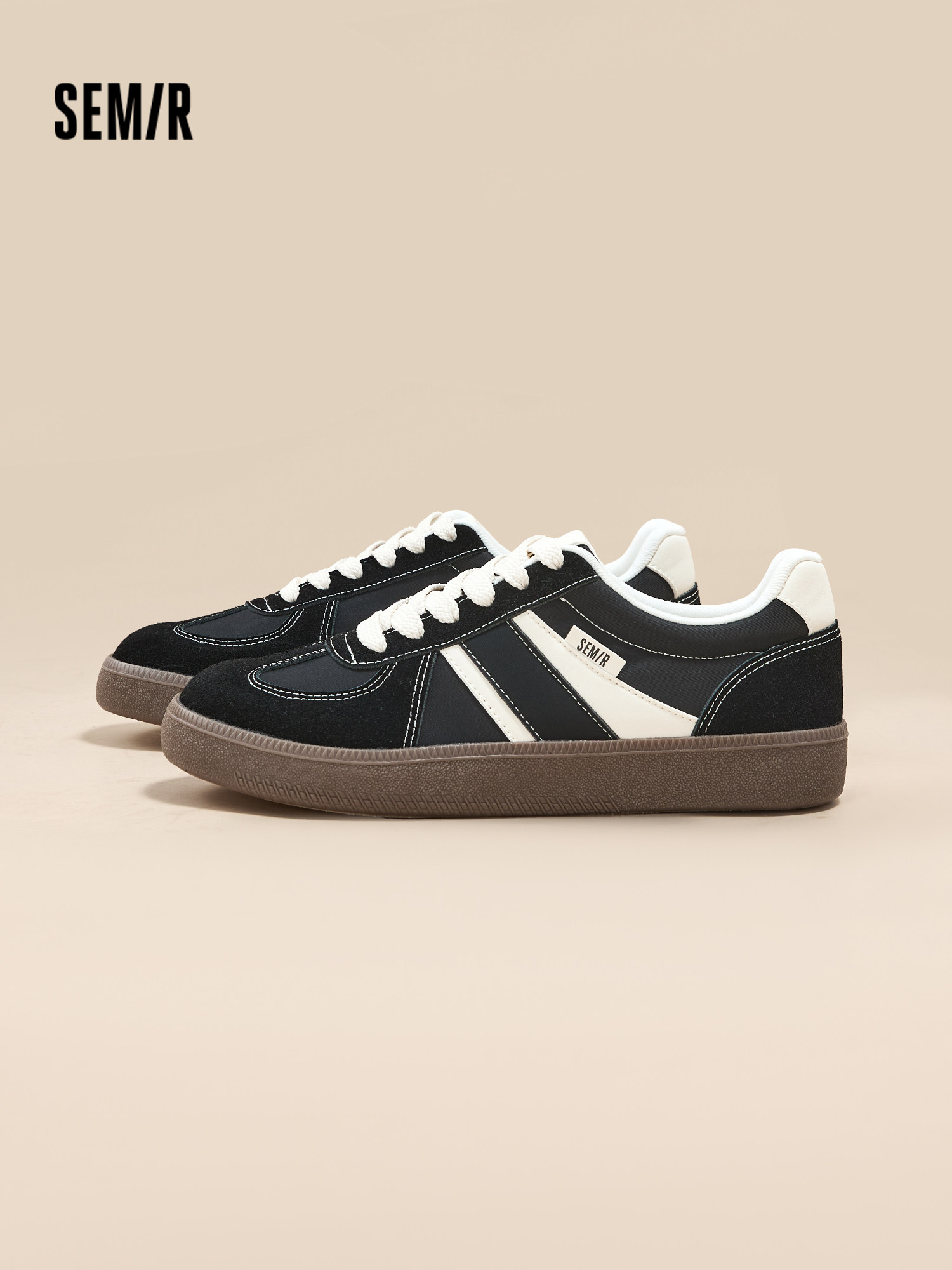 Semir moral training shoes 2026 summer new retro classic men's shoes increased breathable boys' casual sneakers