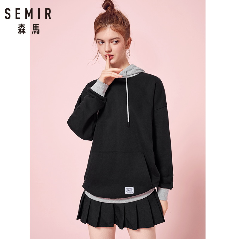 Sweatshirt femme SEMIR   en Coton - Ref 3217237 Image 3