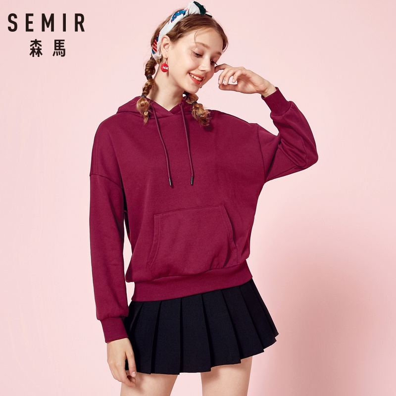 Sweatshirt femme SEMIR   en Coton - Ref 3213906 Image 4