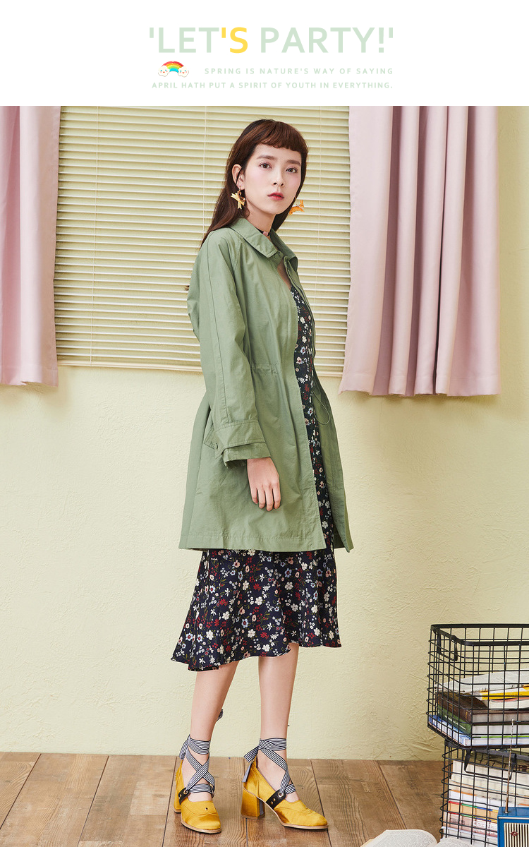 Trench pour femme SEMIR   en Coton - Ref 3226801 Image 7