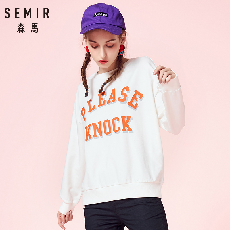 Sweatshirt femme SEMIR   en Coton - Ref 3216166 Image 4