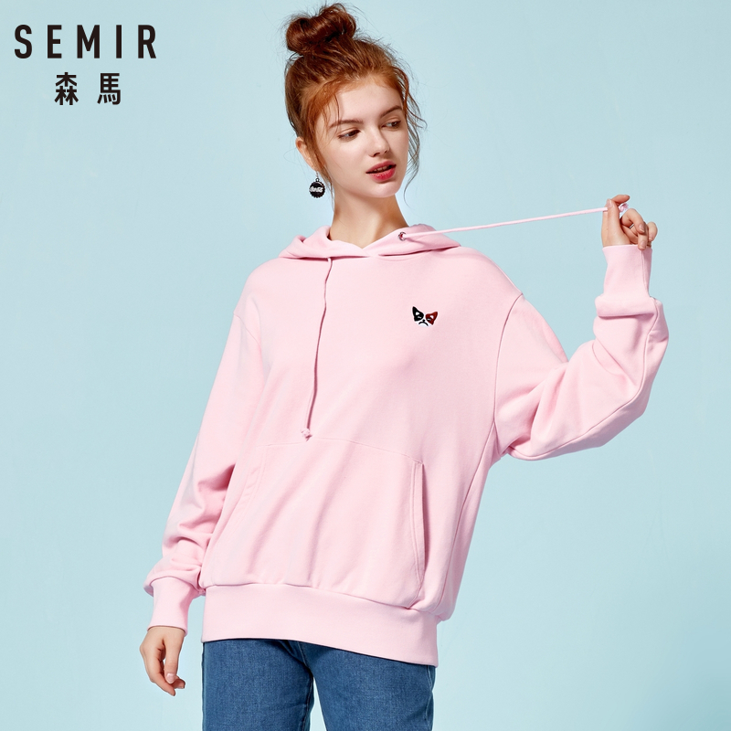 Sweatshirt femme SEMIR   en Coton - Ref 3216153 Image 3