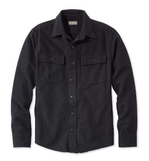 LL Bean Penn men sashimi with long sleeves flannel shirt pure cotton TA266085 US straight mail