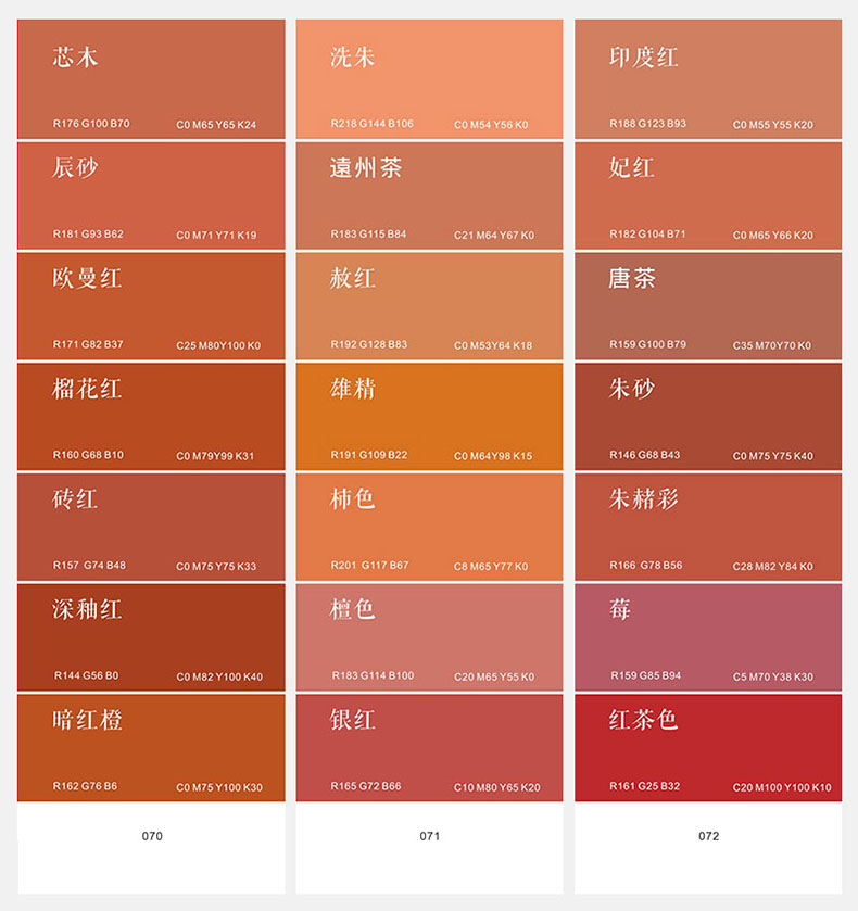 中式色卡 国际通用色卡本样板卡服装色卡