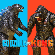 Godzilla vs King Kong Toy model mechanical monster Kidora gorilla three-headed dragon Hand-made boy gift