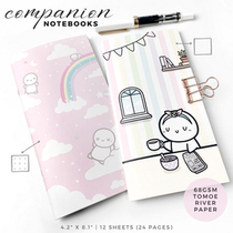 (Coffee Bald) 7th Anniversary Limited Edition Bachuan Paper Standard TN Core Set of Two