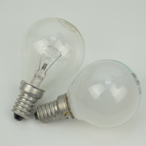 Table lamp bulb E27 large screw mouth warm yellow transparent matte bulb