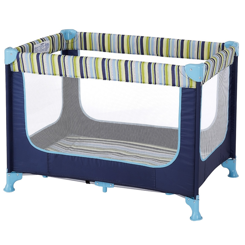 Crib game bed children's bed baby BB multi-function game bed iron bed frame net bed cloth bed foldable portable belt