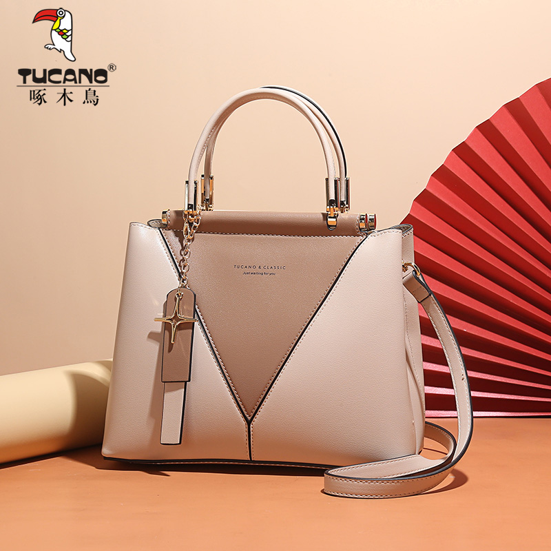 Woodpecker Women's Bag 2021 New Slanted Satchel 100 Hitch Single Shoulder Bag Woman Large Capacity Collider Lady Handbag