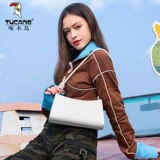 Сумка через плечо, небольшая сумка подмышку, сумка на одно плечо, из натуральной кожи, коллекция 2023, премиум класс