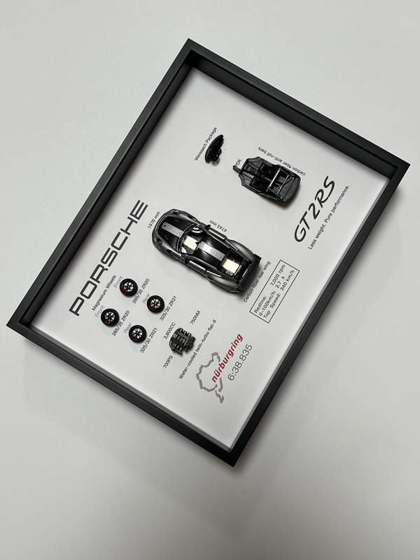 Porsche 911 Gt2Rs Car Model Collectible Ornament Gift for Boyfriend