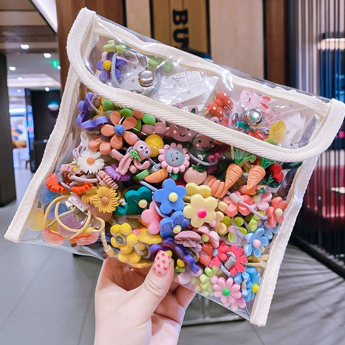 Детская прочная эластичная милая резинка для волос в форме цветка, аксессуар для волос