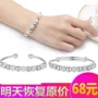 Vòng tay bạc S990 sterling bạc nữ khí chất vòng tay chuyển nhượng vòng tay bạc Zhutai vòng tay may mắn để gửi người thân quà tặng ngày lễ vòng đeo tay phong thủy