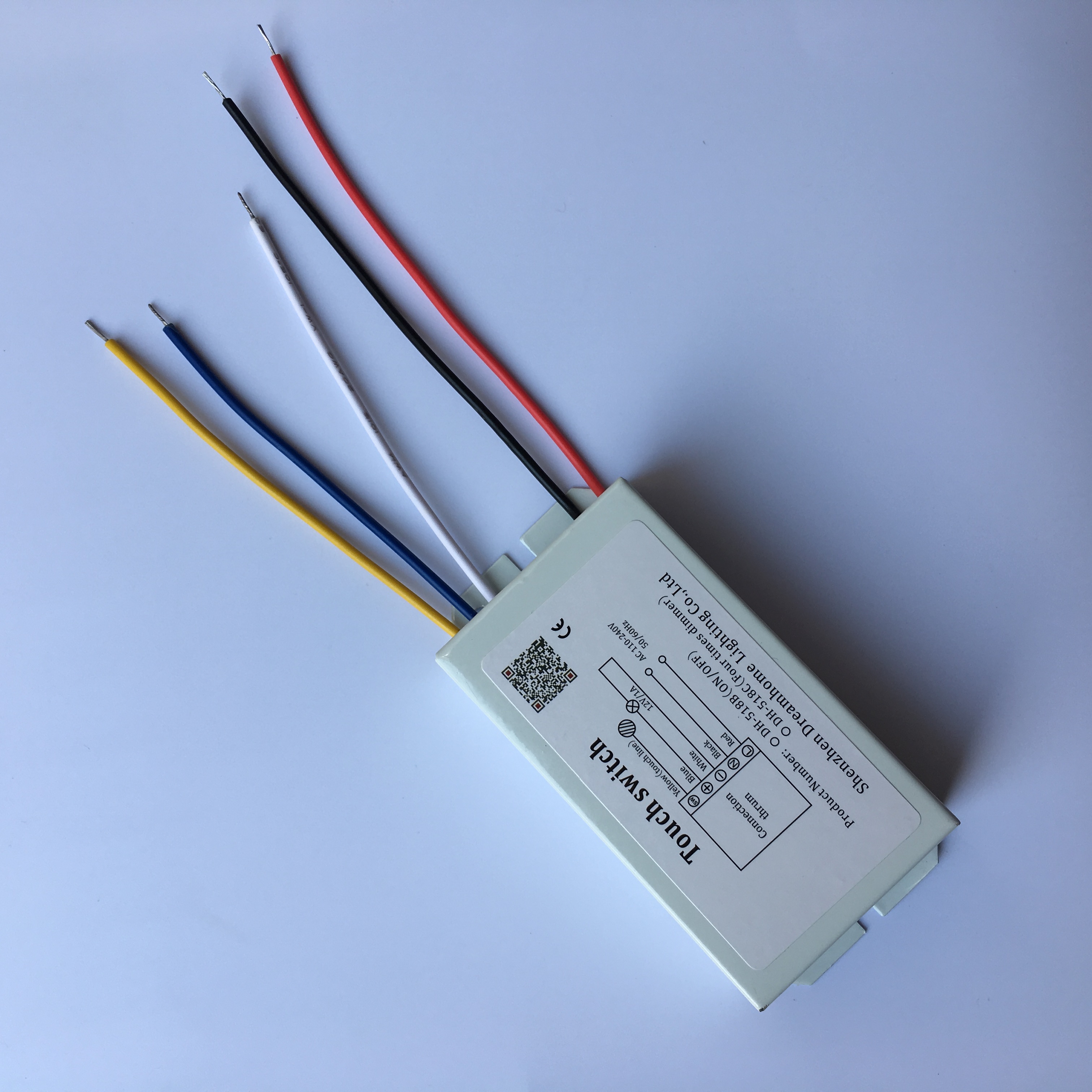 220V input 12V output LED light for furniture and bathroom Touch module Touch switch